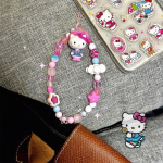 Hello Kitty Sweet Beaded Phone Chain - CCD Strap, Decorative Chain for Notebook, Gift Accessory - Image 5
