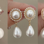Vintage French Tassel Pearl Earrings – Light Luxury Statement Jewelry - Image 8