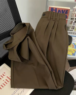 Men’s Hong Kong Style Straight-Leg Drape Suit Pants - Image 5