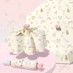 Floral Heart Print Auto Folding Umbrella - UV Protection & Sun/Rain Use - Image 5