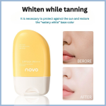 NOVO Brightening & Whitening Sunscreen SPF50 – Waterproof, Sweat-Resistant & Full-Body UV Protection - Image 5