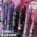 Kuromi Sanrio Click Pen – 0.5mm Quick-Drying Gel Pen for Students - Image 5