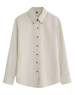 Men’s Luxury Slim Fit Sharp-Collar Dress Shirt - Image 10