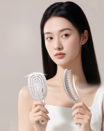 Curved Volume Lift Comb with Massage Cushion for Long and Curly Hair - Image 4