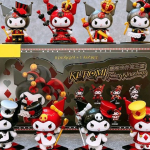 Kuromi Poker Kingdom Blind Box Collectible Figure Desk Car Decor