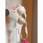 Plus Size Ultra-Thin Lace Minimizing Bra Set – Sexy French Style Lingerie - Image 5