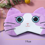 Plush Light-Blocking Sleep Mask - Breathable & Cooling Eye Mask for Men, Women, and Students - Image 4