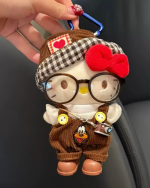 Sanrio Hello Kitty Plush Bag Charm Keychain - Image 7