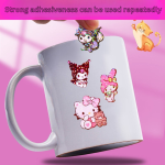 Sanrio Kuromi Waterproof Stickers – Cute Cartoon Journal & Scrapbook Stickers for Girls - Image 9
