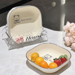 Luxury Bone China Small Plate – Elegant Snack & Storage Dish - Image 3