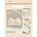 Adjustable Lace Bra for Small Breasts | Gathered, Side Support & Anti-Sagging | Lightweight Comfortable Underwear - Image 5