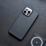 Corrugated Magnetic Phone Case – Convex Grating Protective Cover with MagSafe Compatibility - Image 2