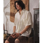 Vintage Niche Short Sleeve Shirt for Men - Draping Effect Casual Shirt - Image 4