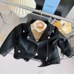 Faux Leather Biker Jacket - Image 9