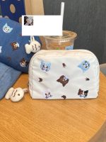 Cute Embroidered Cat Makeup Bag – Travel Pouch for Cosmetics, Period Essentials & Lipstick Storage - Image 8