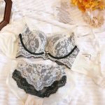 Red Lace Wireless Push-Up Bra for Small Bust Bridal Lingerie - Image 7