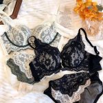 Red Lace Wireless Push-Up Bra for Small Bust Bridal Lingerie - Image 8