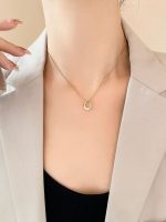 Minimal Geometric Collarbone Necklace for Women, Light Luxury Design Chain - Image 6