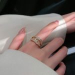 Minimal Open Design Statement Ring for Women, Light Luxury Index Finger Band - Image 2