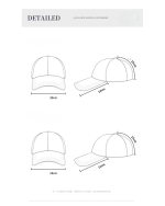 Large Head Friendly Vintage Washed Baseball Cap for Women - Image 5