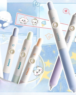 Kaba Bear Face-Changing Click Gel Pen 0.5mm Quick-Dry Black Ink - Image 4