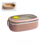 Japanese Double-Layer Stainless Steel Lunch Box – Portable & Leak-Proof Bento for Adults - Image 6