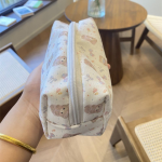 NS Handmade Bear Print Pencil Case - Cute, Fresh, Large Capacity Multifunctional Storage Bag, Stationery Pouch - Image 6