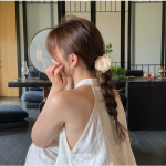 Camellia Flower Claw Clip – Elegant Hair Clip for Half-Up Styles - Image 4