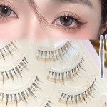 Natural False Eyelashes – A07 Transparent Band Anime Barbie Demon Style