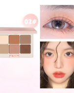 NOVO Long-Lasting Six-Color Multi-Finish Eyeshadow Palette - Image 3