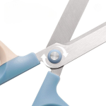 Deli Stainless Steel Effort-Saving Scissors - Multi-Size for Office, School, and Craft Use - Image 6