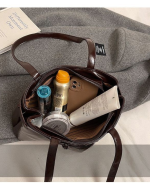 Vintage Luxury Large Capacity Underarm Bag - Image 16