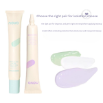 NOVO Hydrating Tone-Up Primer - Brightening & Color Correcting Cream - Image 7