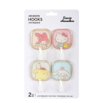 Sanrio Cartoon Square Adhesive Wall Hook – Creative No-Punch Hook for Home Use - Image 3