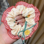 Sweet Bow Korean Lace Scrunchie – Cute Ponytail Hair Tie for Girls - Image 6
