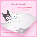 Heartfelt x Sanrio Collaboration Pocket Tissue - Cute Cartoon Printed Mini Travel Pack, Portable Handkerchief Tissue for On-the-Go - Image 6