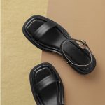 Retro Simple Flat Soft Soled Beach Open Toe Strap Roman Sandals - Image 7