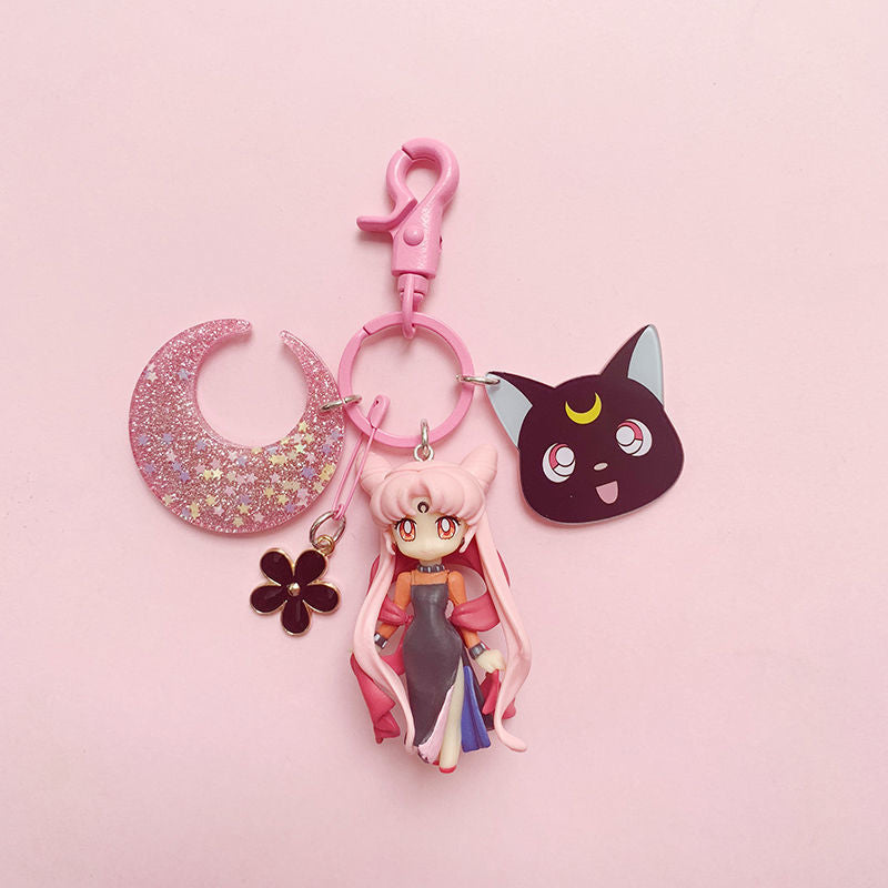 76bd5933-d454-4f57-bd26-ca08aa422728 Cute Sailor Moon Keychain – Korean INS Style Girly Car Keychain for Couples - Image 1