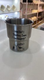 Cute Cat Doodle Stainless Steel Portable Travel Cup - Image 9