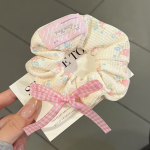 Sweet Bow Korean Lace Scrunchie – Cute Ponytail Hair Tie for Girls - Image 7