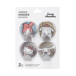 Sanrio Cartoon Square Adhesive Wall Hook – Creative No-Punch Hook for Home Use - Image 4