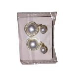 Pearl Stud Earrings Set - Unique Lightweight Luxury Design - Image 20