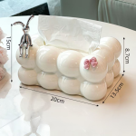 Luxury PP Tissue Box – Modern Living Room Desktop Decor - Image 9
