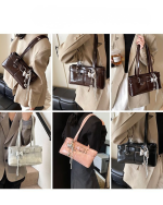 Vintage Luxury Large Capacity Underarm Bag - Image 17