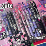 Kuromi Sanrio Click Pen – 0.5mm Quick-Drying Gel Pen for Students - Image 7