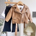 Faux Leather Biker Jacket - Image 10
