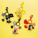 Cute Sailor Moon Keychain – Korean INS Style Girly Car Keychain for Couples - Image 4