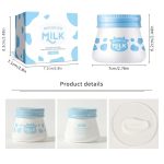 Toning Brighting Milk Cream For Moisturizing Nourishing Skin, Repairing Face Moisturizer To Hydrate And Smooth Dry Skin, Firm And Brighten Skin, Day And Night Cream For Girl Women Beauty Skin Daily Care - Image 4