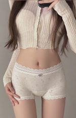 Women 10A Antibacterial Seamless Cotton Boxer Briefs - Image 12