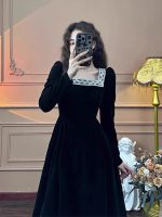 Luxury Burgundy Velvet Bridal Toast Dress – Elegant Engagement & Wedding Evening Gown - Image 5